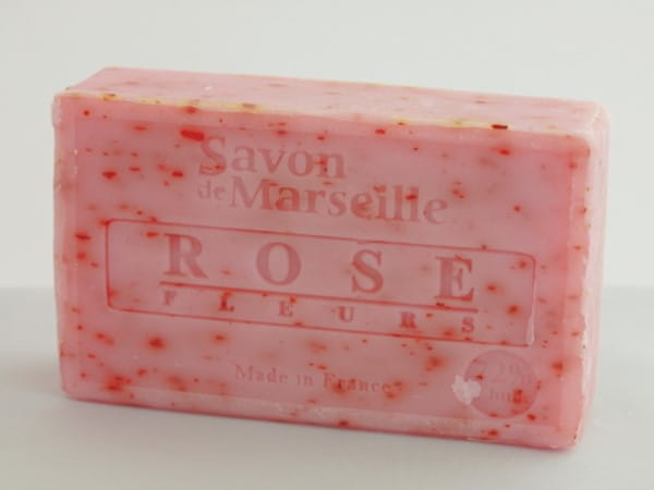 Savon de Marseille pétales de rose 100g