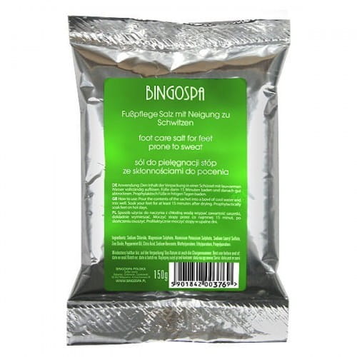 Sel pieds transpiration 150 g BingoSpa