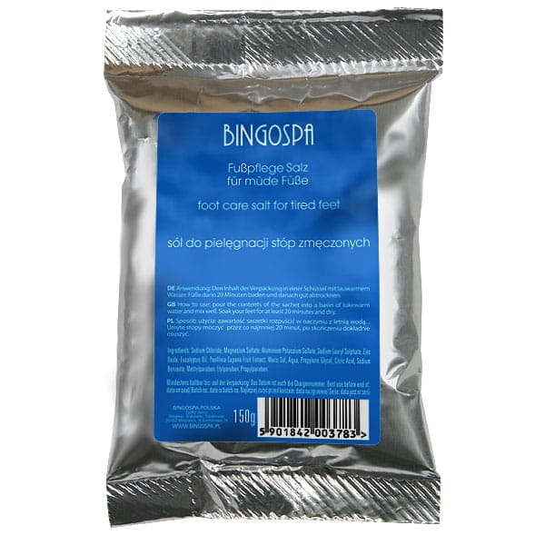 Sel pour pieds fatigués 150 g BingoSpa