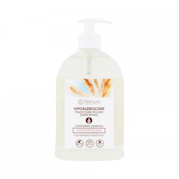 Savon hypoallergénique à base de blé 500 BARWA