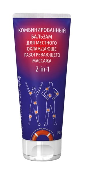 Baume de massage 2en1 - 539 - 190ml VITUS RESCUER