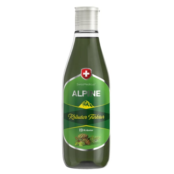 Un esprit extrait de 13 herbes 250 ml SWISSMEDICUS