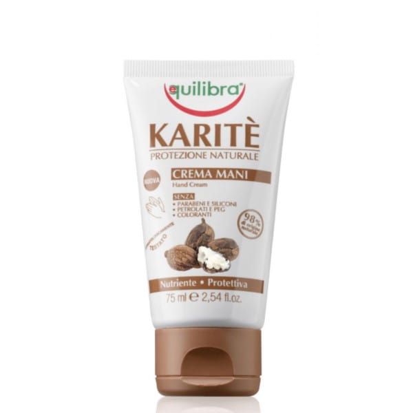 Crème mains au beurre de karité 75 ml EQUILIBRA