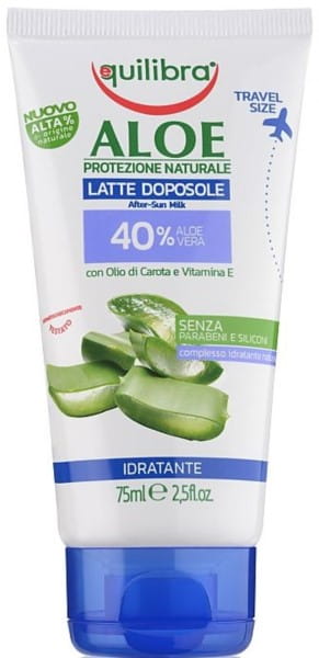 Lotion après soleil 40% aloès 75ml EQUILIBRA
