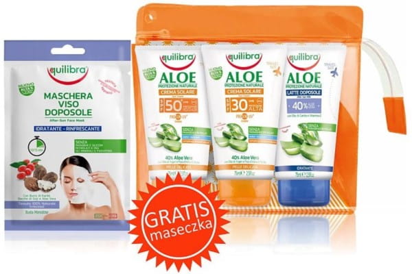 Kit de voyage EQUILIBRA pour bronzer