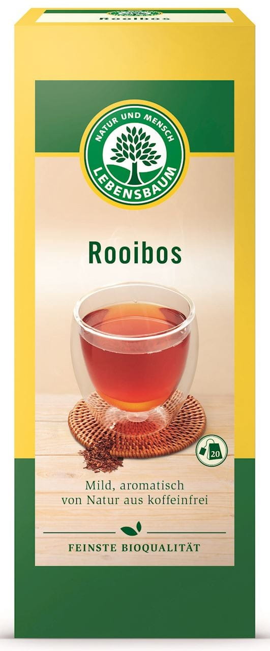 Thé Rooibos en infusettes BIO (20 x 15 g) - LEBENSBAUM