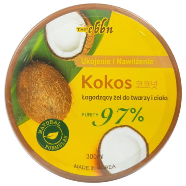 Gel corporel apaisant à la noix de coco 300ml THE EBBN