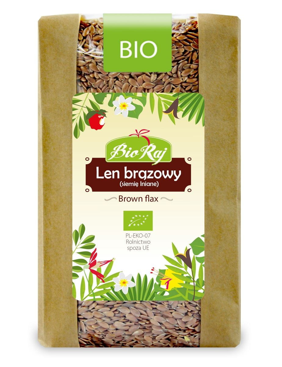 Lin brun (graines de lin) BIO 400 g - BIO RAJ