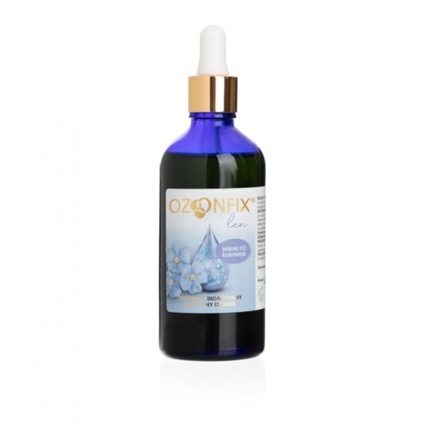 Lin 100 ml d'huile de lin ozonée avec une pipette OZONFIX