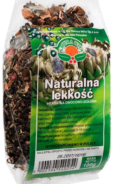 Tisane légèreté naturelle aux fruits et plantes 100g NATURE ACCUEILLANTE