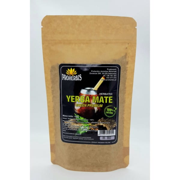 Yerba maté thé vert premium 100 g PROHERBIS