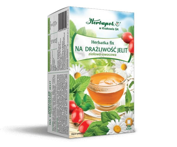 Thé fixateur pour irritabilité intestinale 20 sasz HERBAPOL