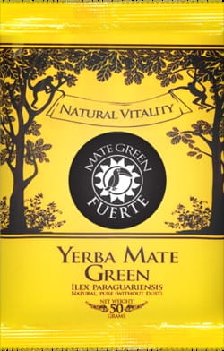 Yerba maté vert fuerte 50 g