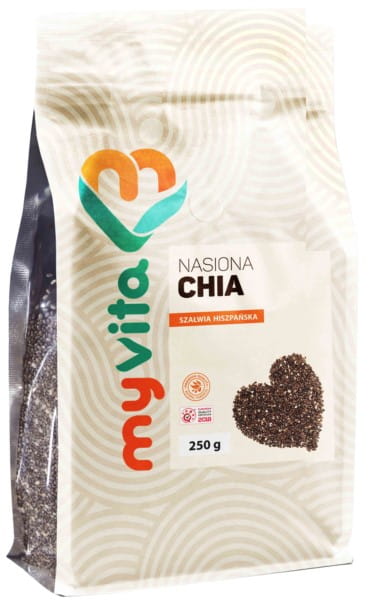 250g de graines de chia réduisent la tension artérielle MYVITA