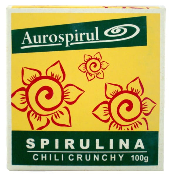 Spiruline piment croquant 100 g assainit AUROSPIRUL
