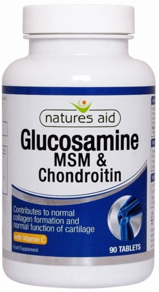 Glucosamine MSM chondroïtine 90 tab. AIDE NATURELLE