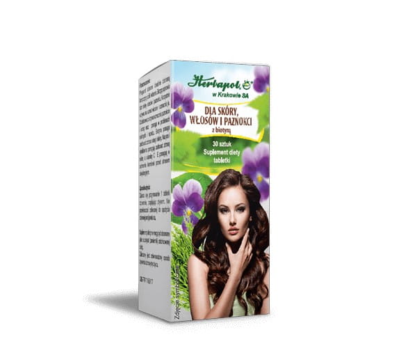 Pour la peau des cheveux et des ongles 30 comprimés HERBAPOL