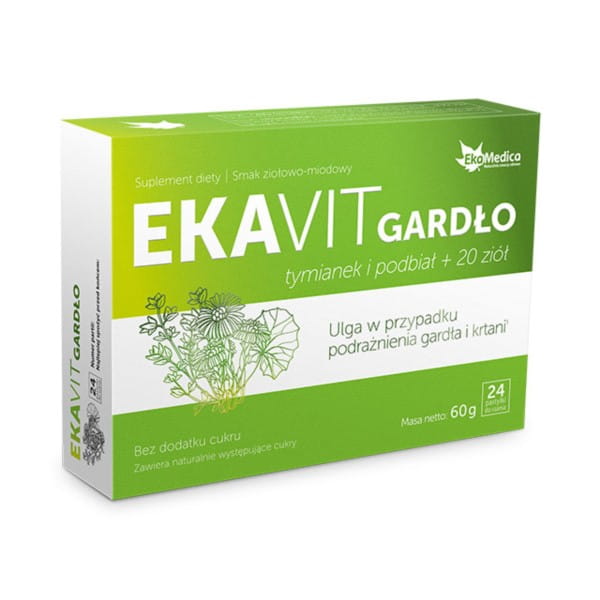 EkaVitamin gorge thym et tussilage 20 herbes EKAMEDICA