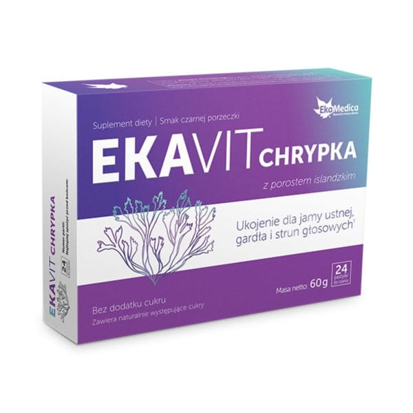 EkaVitamin Enrouement avec lichen islandais 24 EKAMEDICA