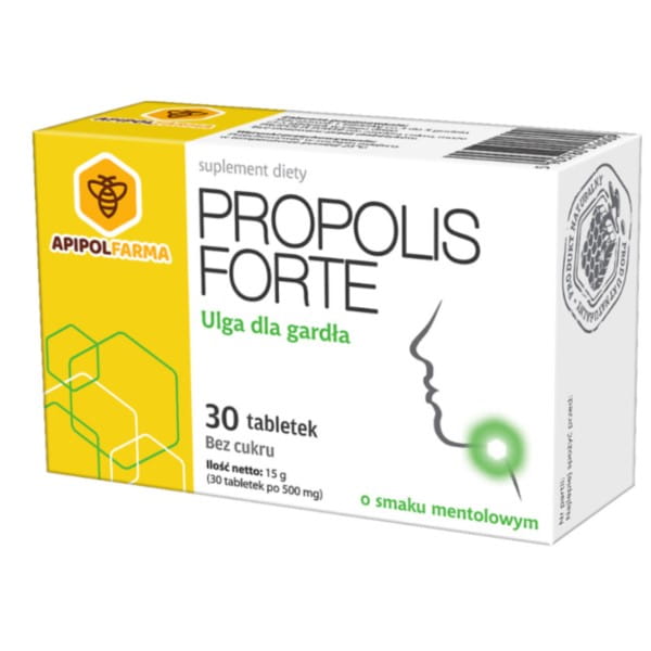Propolis FORTE menthol 30 comp. APIPOL FARMA