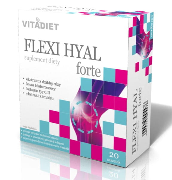 Flexi hyal FORTE 20 sachets x 15 ml VITADIET