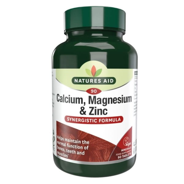 Calcium, magnésium, zinc 90 tab. AIDE NATURELLE