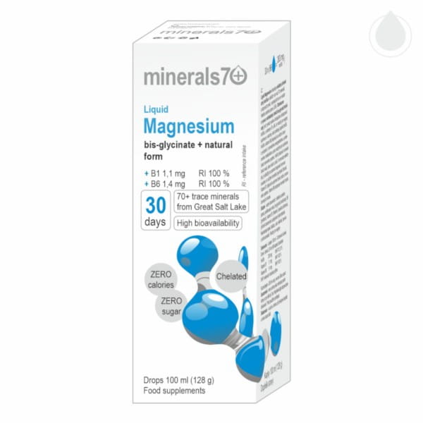 Magnésium liquide 100 ml magnésium MINÉRAUX7+