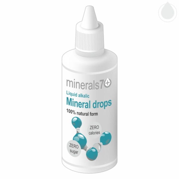 Minéraux gouttes liquide 100 ml alcalic MINERALS7+