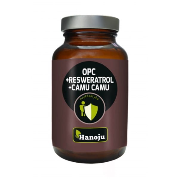 Optez pour le resvératrol camu camu 60 gélules HANOJU