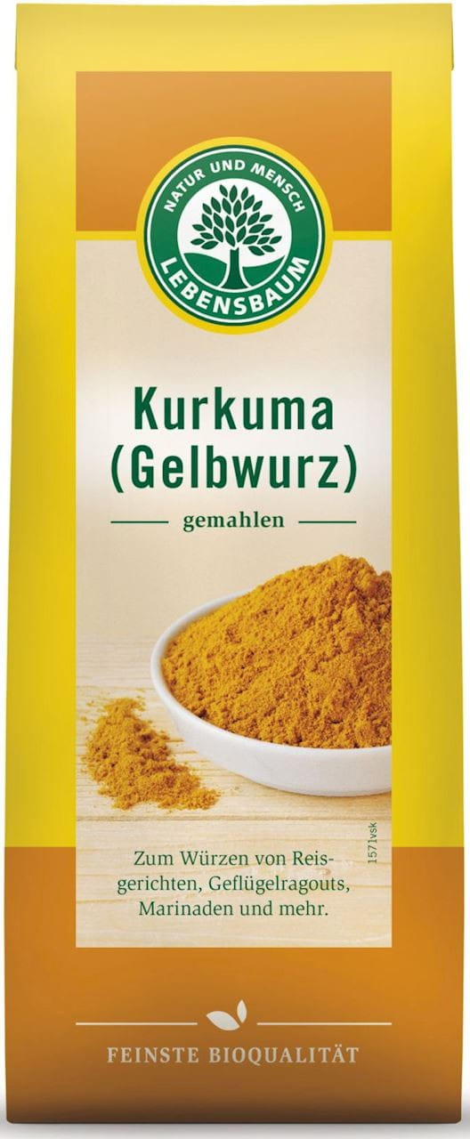 Curcuma moulu BIO 50 g - LEBENSBAUM