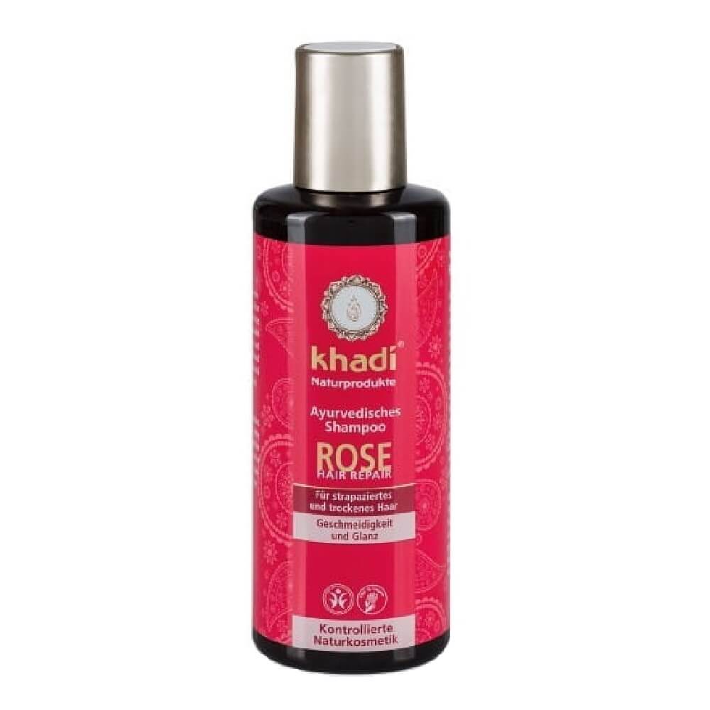 Shampoing nourrissant à la rose 210 ml - KHADI