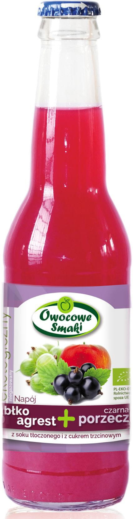 Boisson pomme groseille cassis BIO 330 ml - SAVEURS DE FRUITS