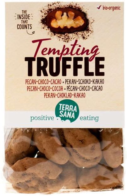 Noix de pécan au chocolat au lait et cacao BIO 100 g - TERRASANA