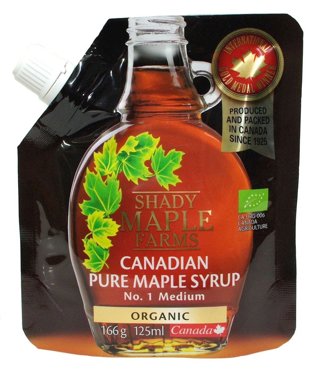 Sirop d'érable et BIO 166 g (125ml) - SHADY MAPLE FARMS