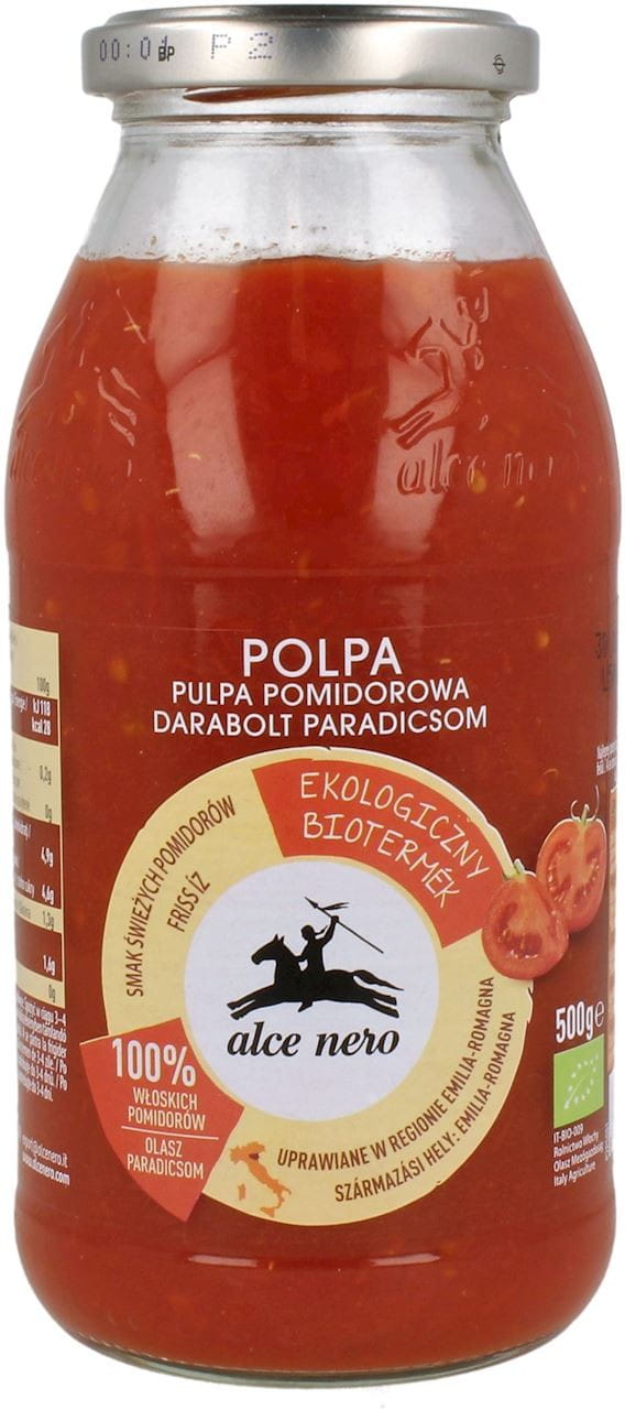 Pulpe de tomate BIO 500 g - ALCE NERO