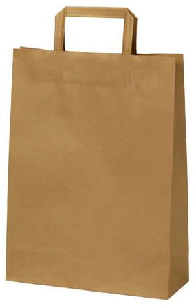 Le service d'emballage de la commande dans un sac en papier