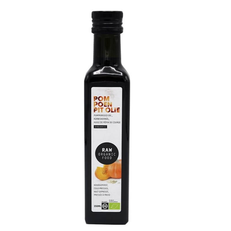 Huile de pépins de courge vierge crue BIO 250 ml - RAW ORGANIC FOOD