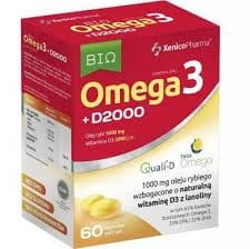 OMEGA 3 D3 2000 60 gélules XENICOPHARMA