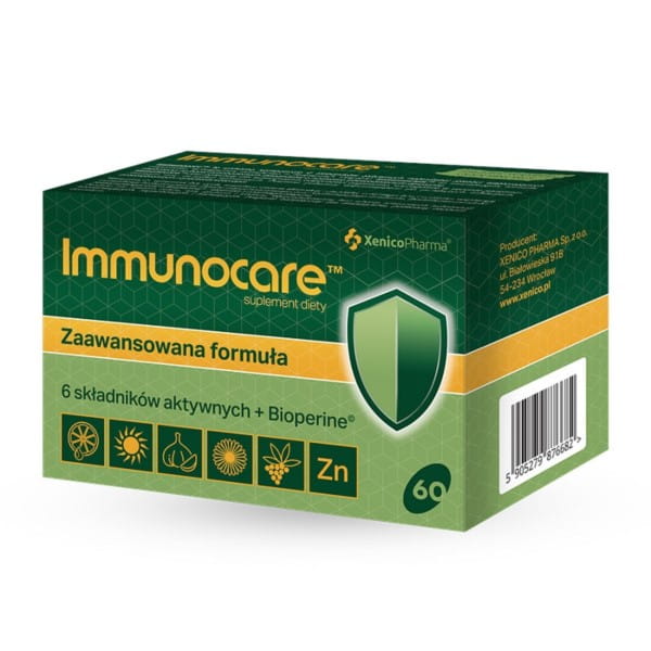 Immunocare 60 gélules XENICOPHARMA immunité