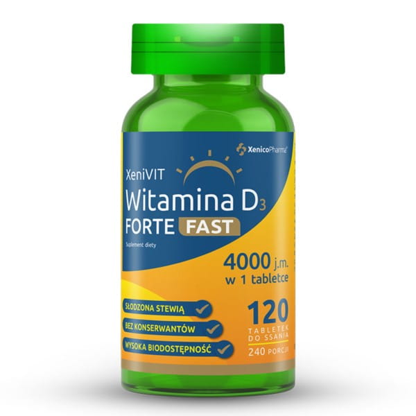 Xenivit vitamine D FORTE succion rapide XENICOPHARMA