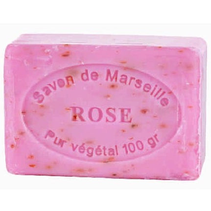 Savon de Marseille aux pétales de rose, cubes 100g COSMOSPA