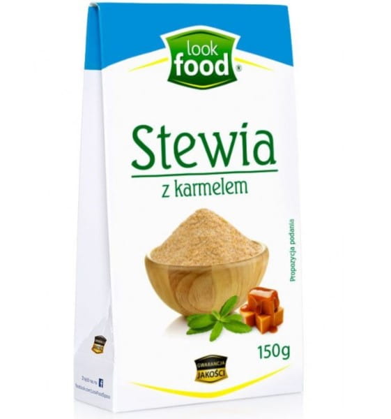 Look food stévia au caramel 150 g