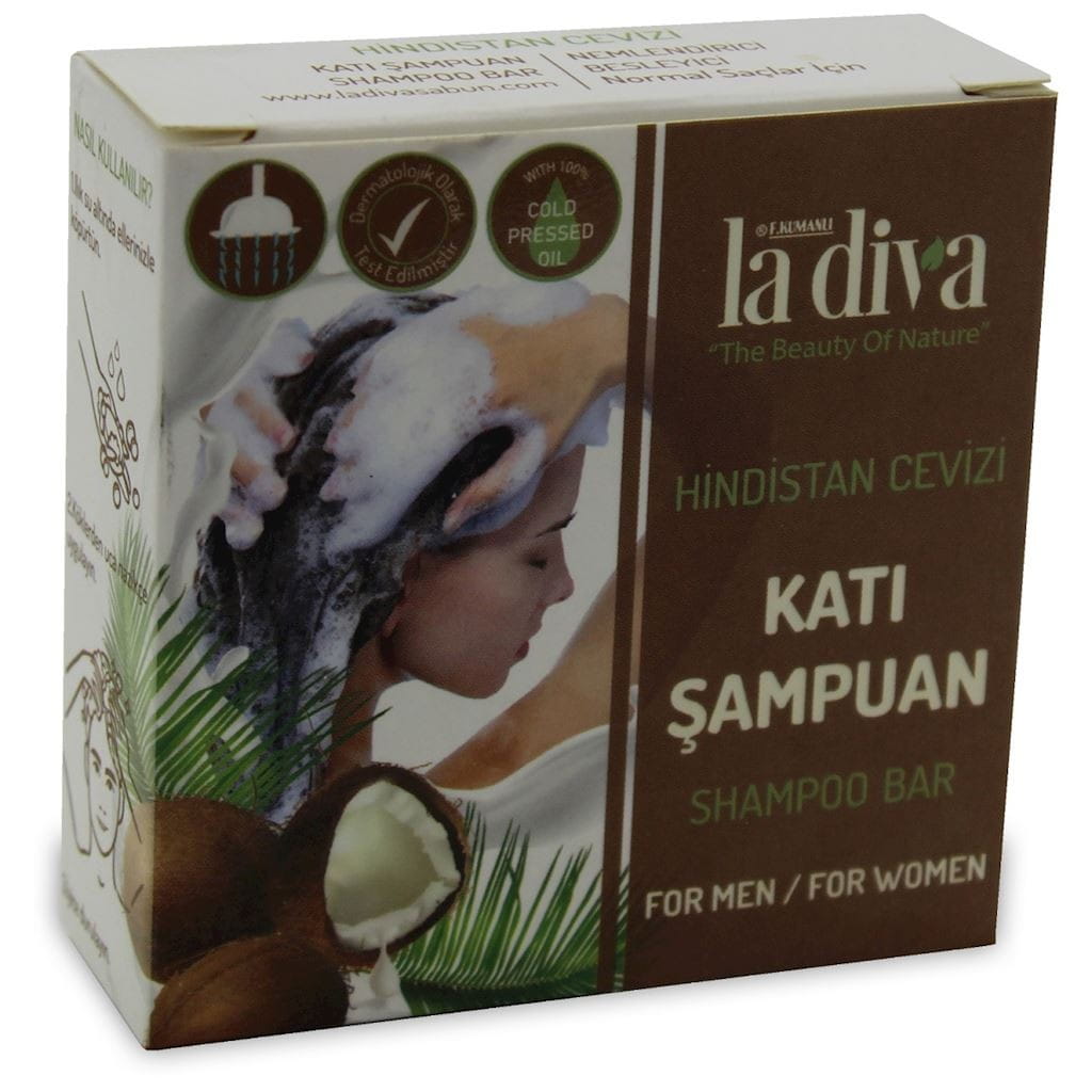 Shampoing à la noix de coco, 100 g - LA DIVA