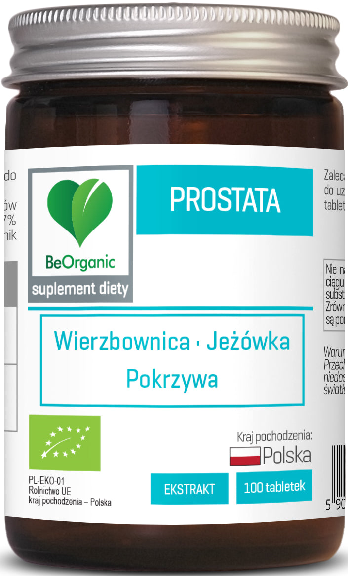Prostate comprimés BIO 100 pièces (300 mg) - BE ORGANIC