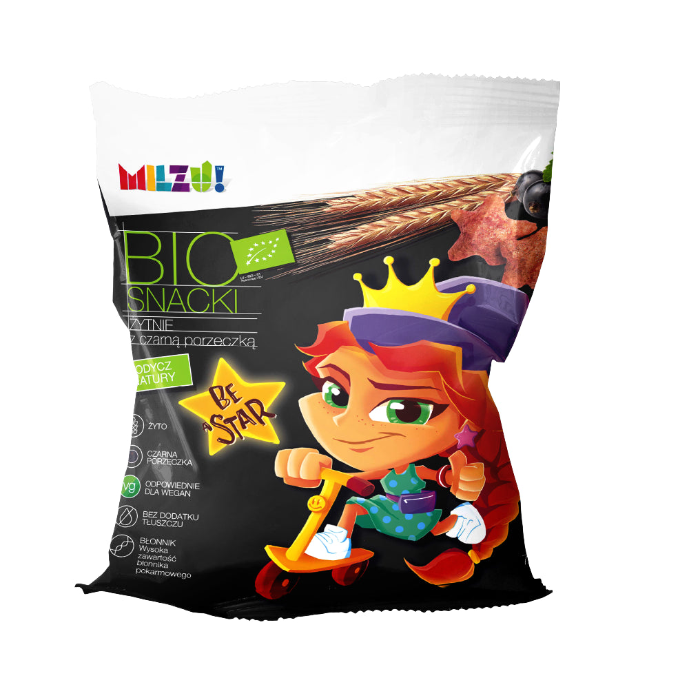 Flocons de cassis be a star BIO 70 g MILZU