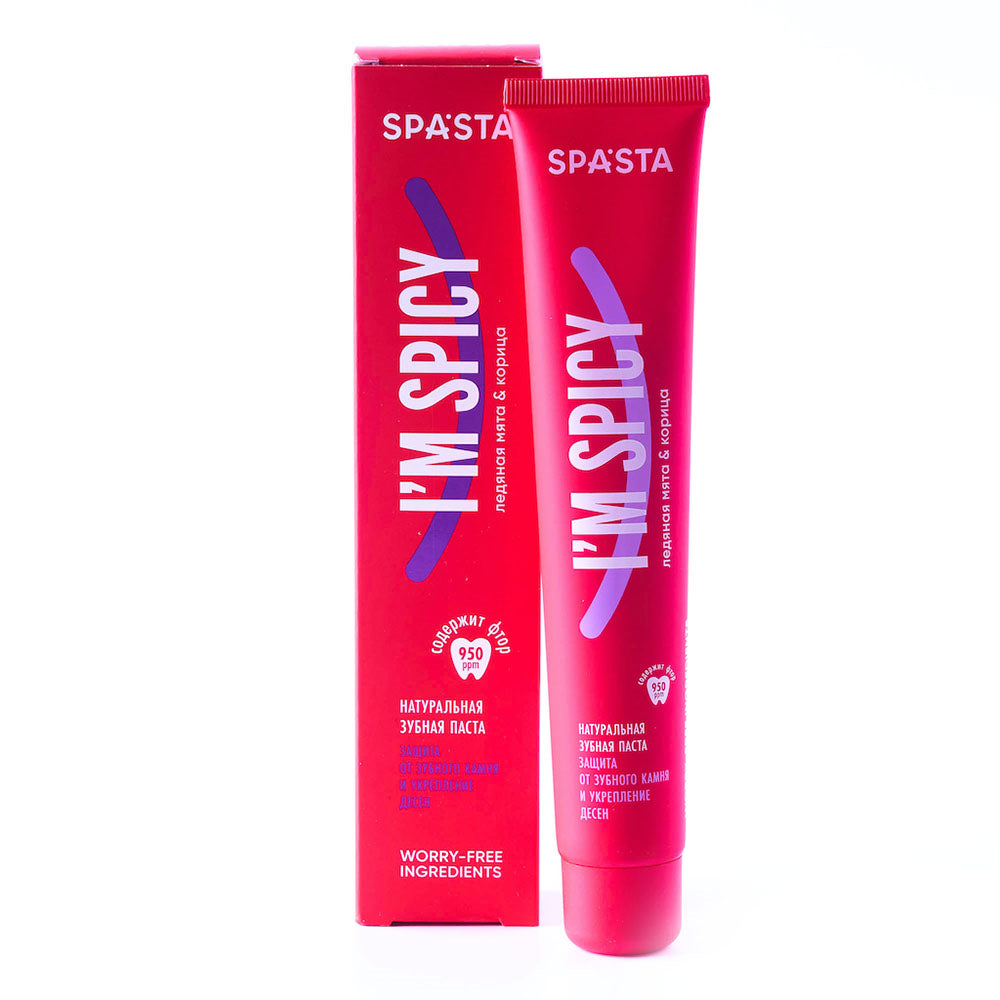 Je suis un dentifrice épicé 90 ml - SPASTA