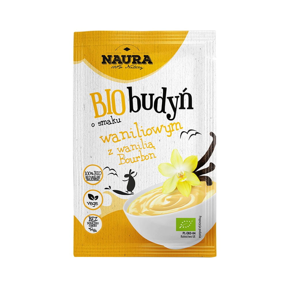 Pudding à la vanille BIO 38 g - NAURA
