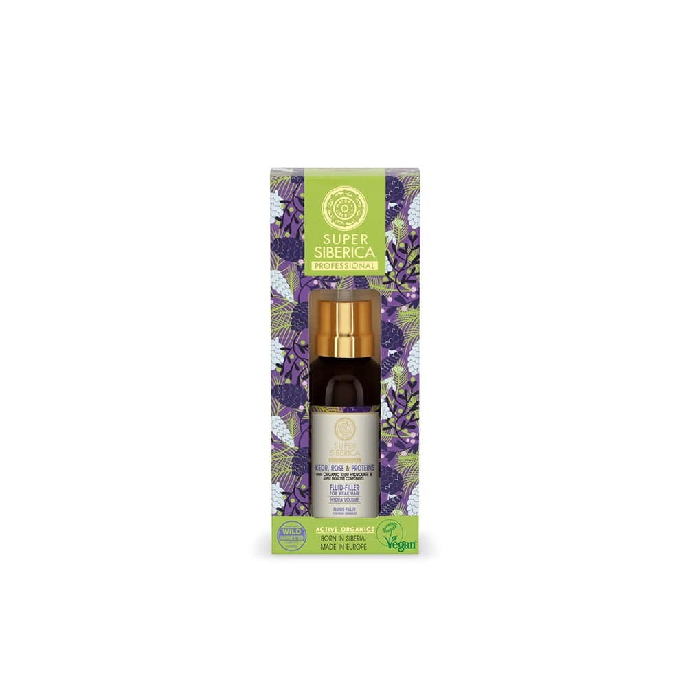 Sérum pour cheveux fragilisés, hydratation et volume 50 ml - SIBERICA