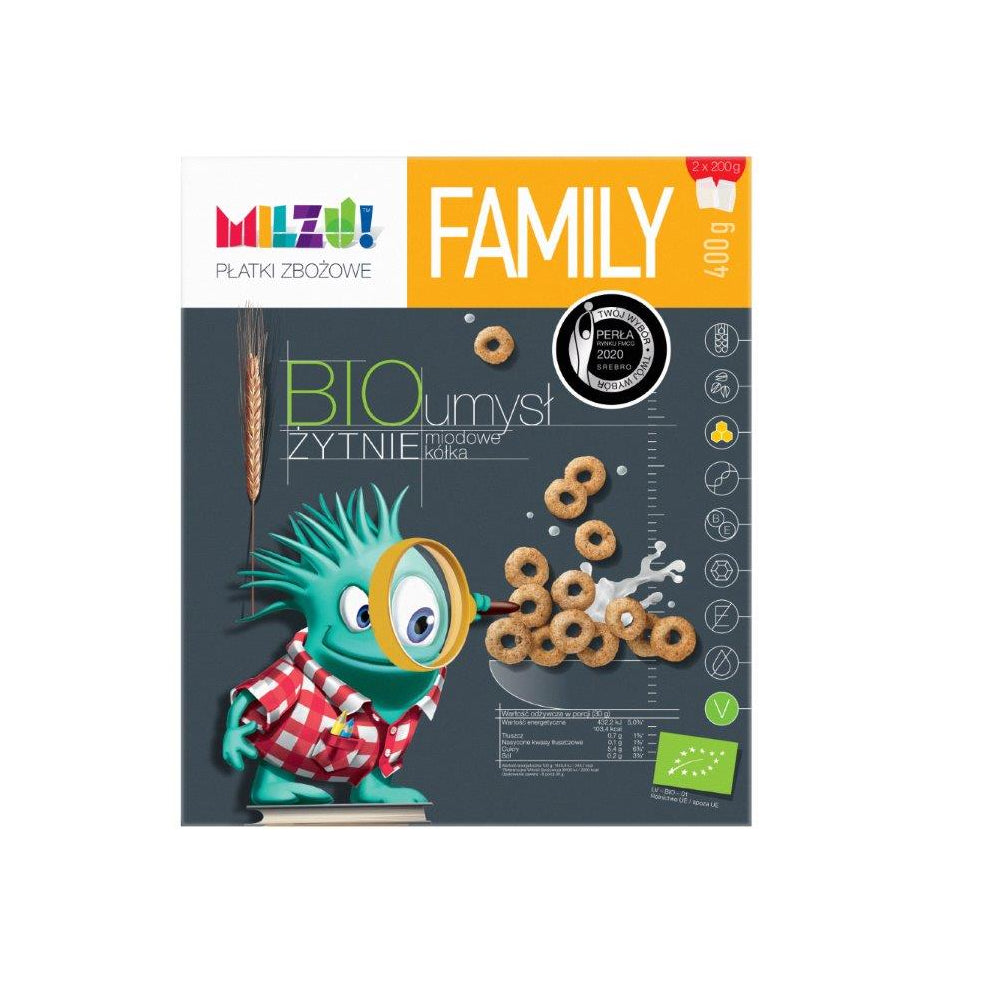 Céréales petit déjeuner esprit BIO 400 g - MILZU