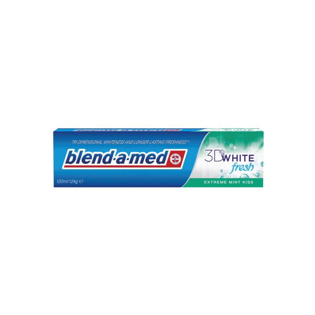 Dentifrice 3d white kiss menthe extrême fraîche 100 ml - BLENDAMED